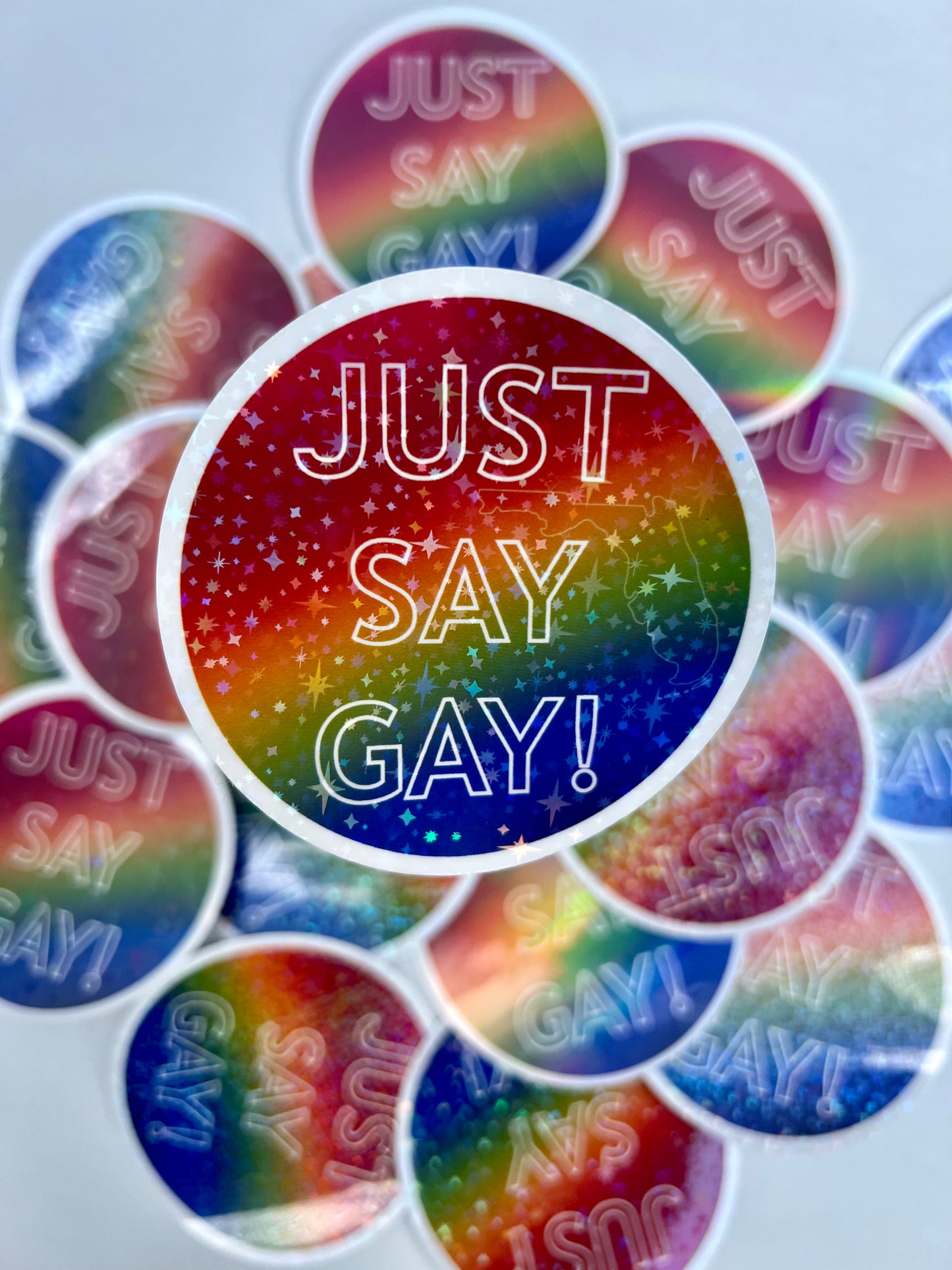 Just Say Gay Sticker