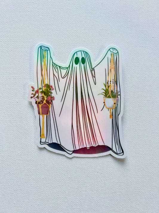 Haunted Houseplants Sticker