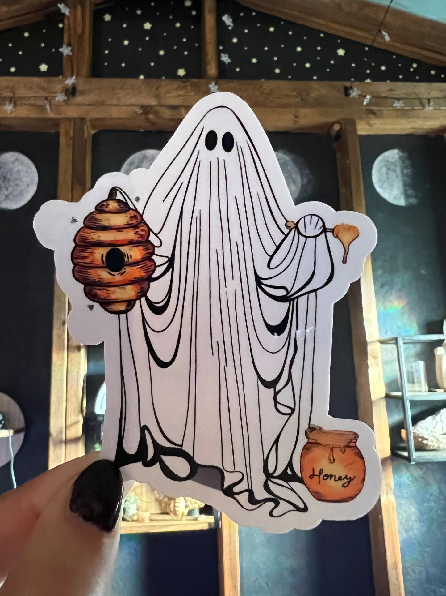 Honey Boo Boo Ghost Sticker